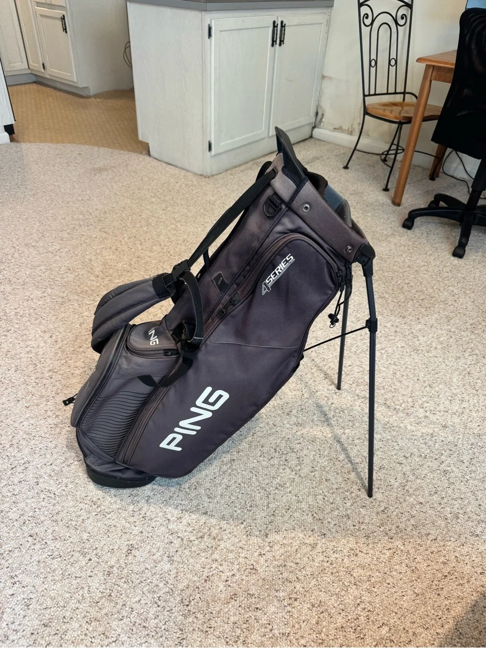 PING Black Men’s Golf Carry Bag